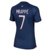 Camiseta de fútbol Paris Saint-Germain 2023-24 Mbappé 7 Primera Equipación - Mujer